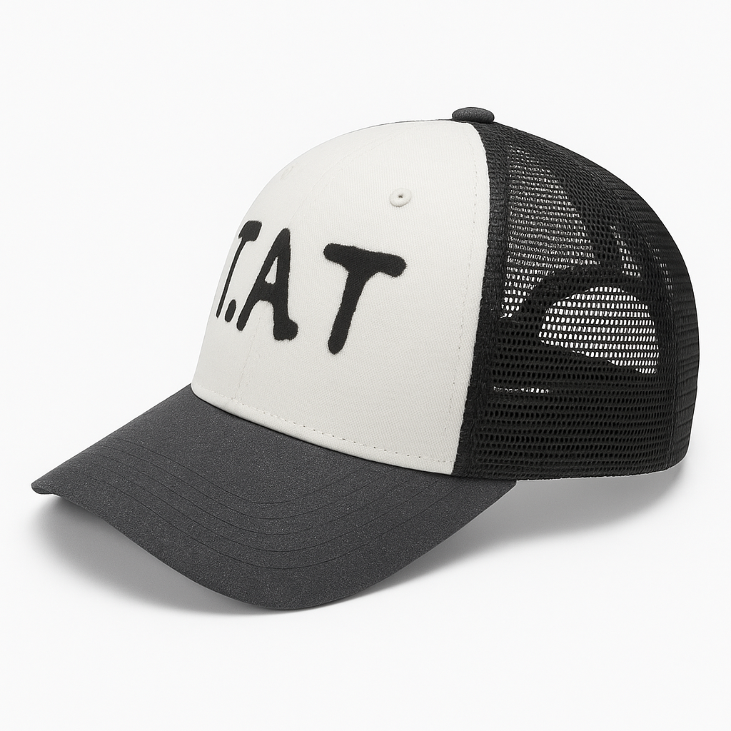 SPRAYED TAT TRUCKERS CAP